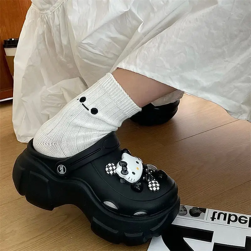 Eva Ultra-Thick-Soled Clogs for Women, Summer Outdoor Wear, 2026 Trendy Cute Sweat-Absorbing Dog Design, Versatile Sandals, Height-Increasing — feature 22