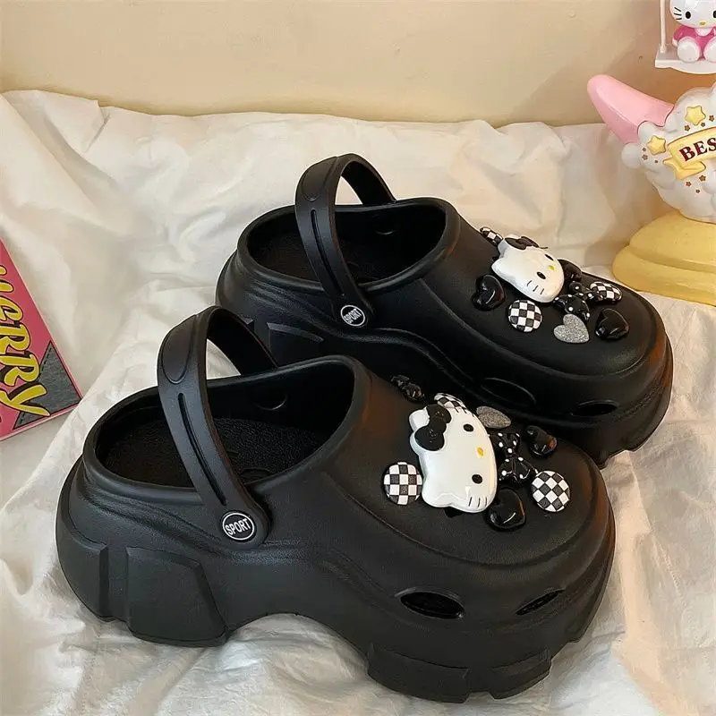 Eva Ultra-Thick-Soled Clogs for Women, Summer Outdoor Wear, 2026 Trendy Cute Sweat-Absorbing Dog Design, Versatile Sandals, Height-Increasing — feature 24