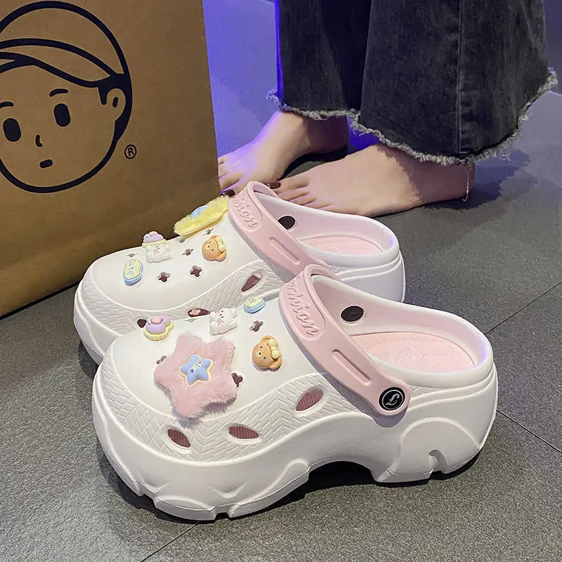 Women's 2025 Croc Shoes with Star Decor - Image 6