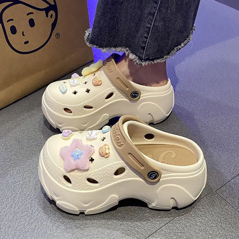 Women's 2025 Croc Shoes with Star Decor - Image 7