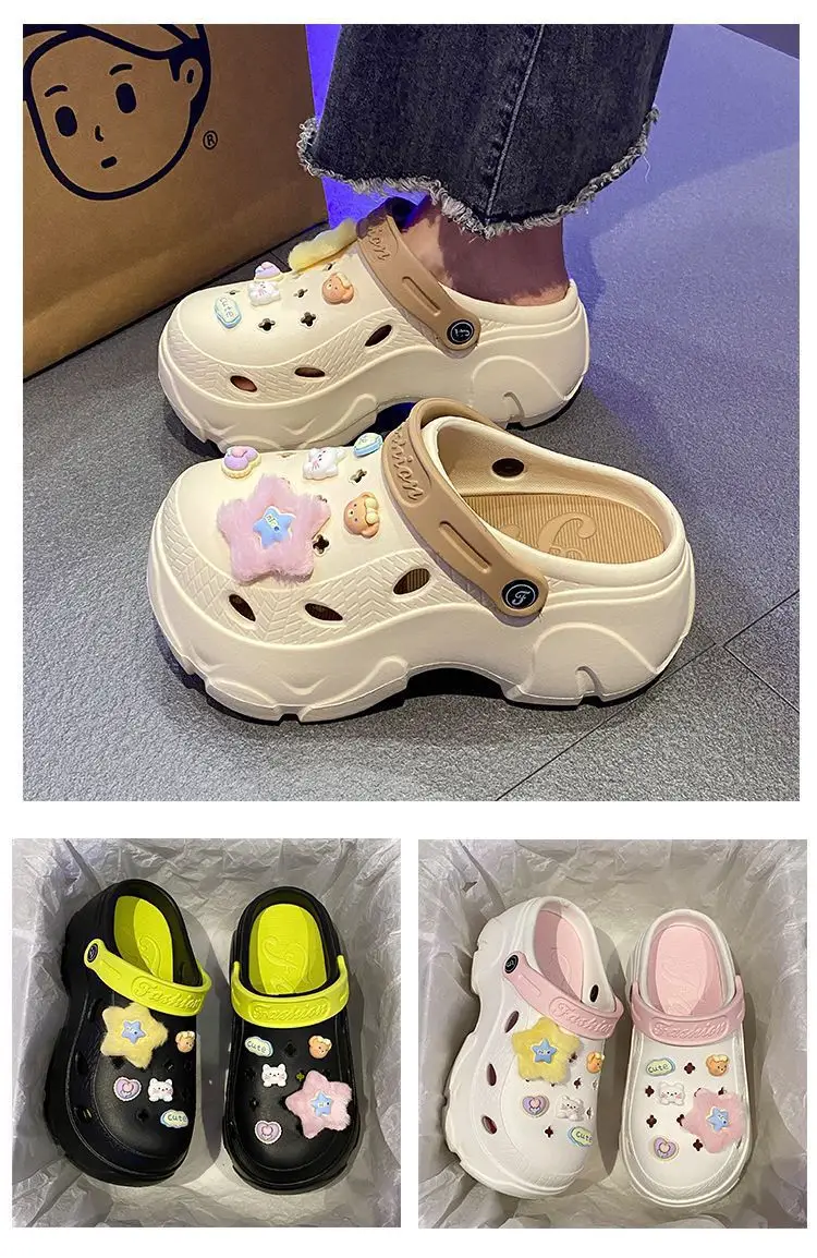 Women's 2025 Croc Shoes with Star Decor — feature 18