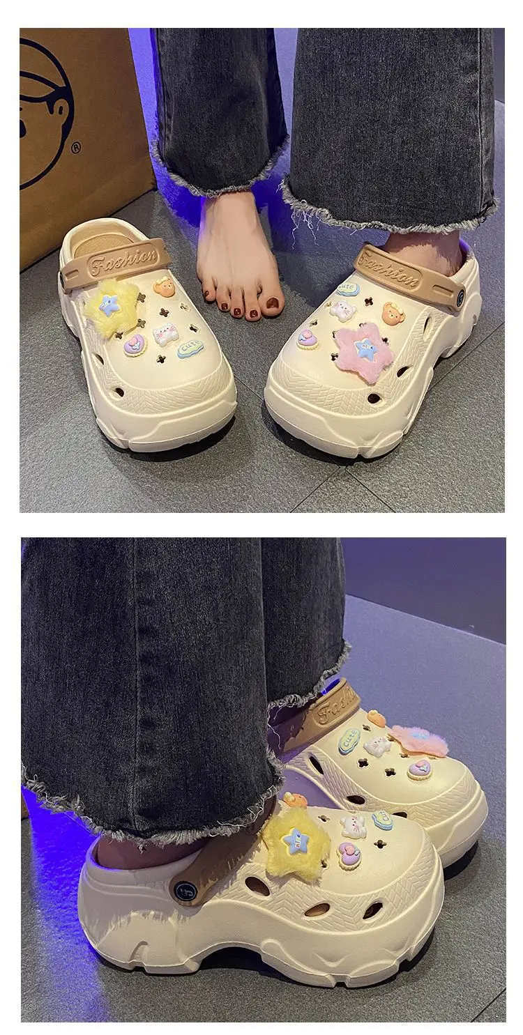 Women's 2025 Croc Shoes with Star Decor — feature 20