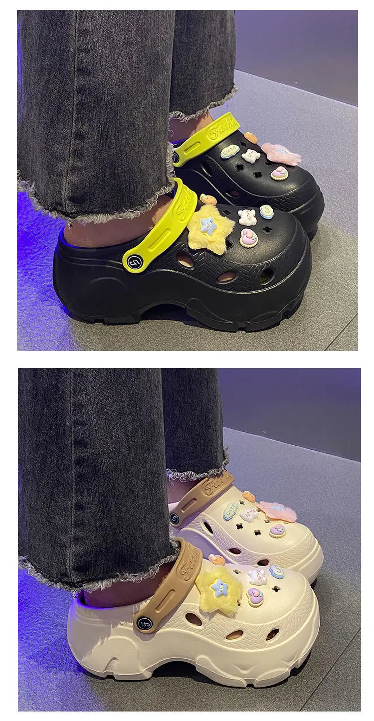 Women's 2025 Croc Shoes with Star Decor — feature 21