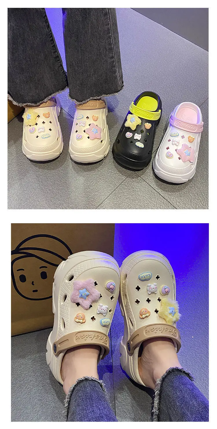 Women's 2025 Croc Shoes with Star Decor — feature 22