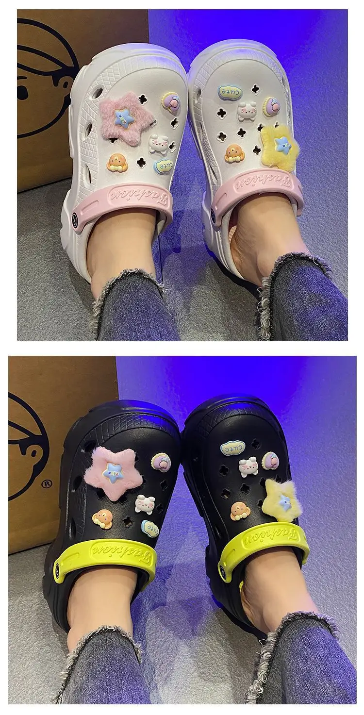 Women's 2025 Croc Shoes with Star Decor — feature 23