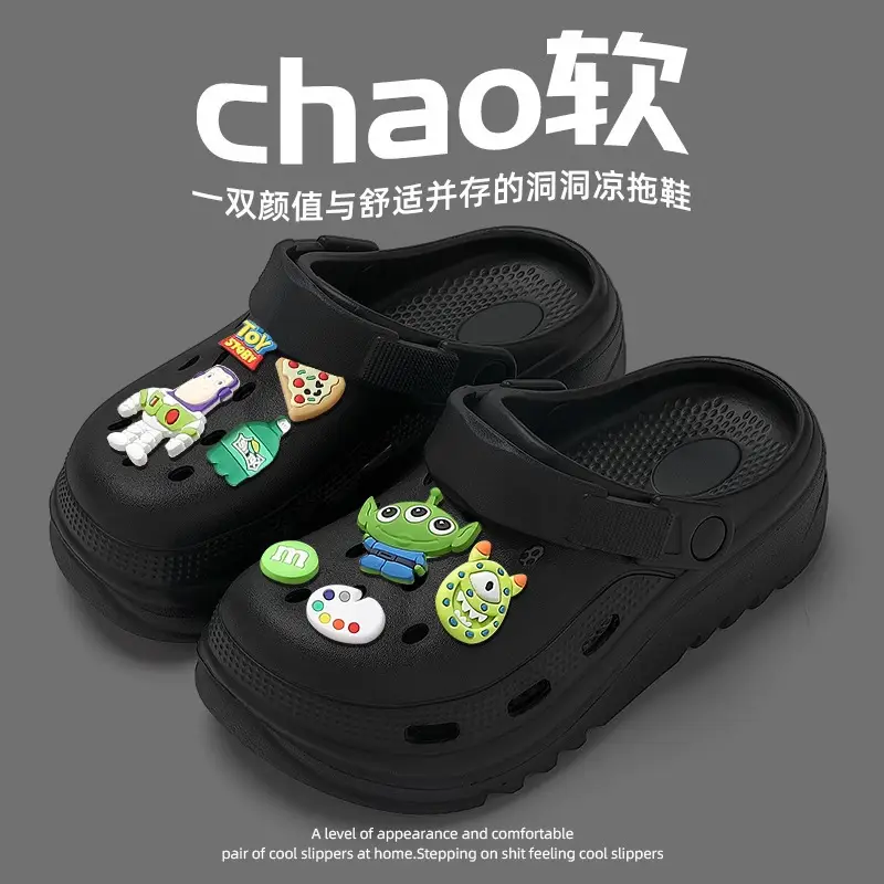 Cross-Border Fashion New Thick-Soled Clogs for Women, Summer Outdoor Wear, Odor-Resistant, Ultra-Comfortable Beach Sandals - Image 12