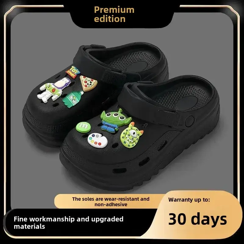 Cross-Border Fashion New Thick-Soled Clogs for Women, Summer Outdoor Wear, Odor-Resistant, Ultra-Comfortable Beach Sandals - Image 9