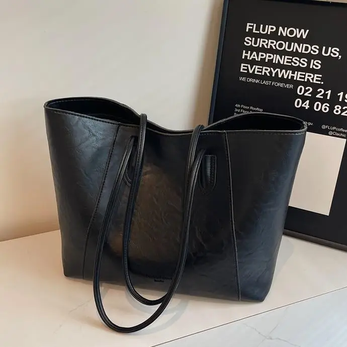 Women Large Capacity Tan Tote Bag 2026 Casual Commuter - Image 11