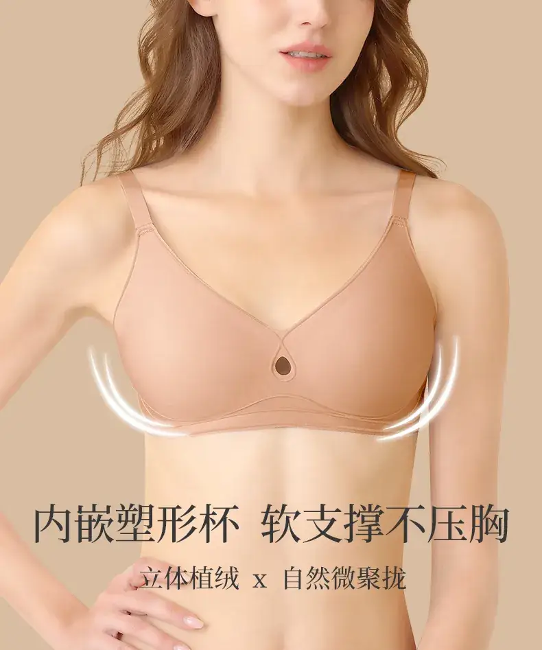 Jelly Pull-Up Bra Small Push Up Anti Sagging — feature 4