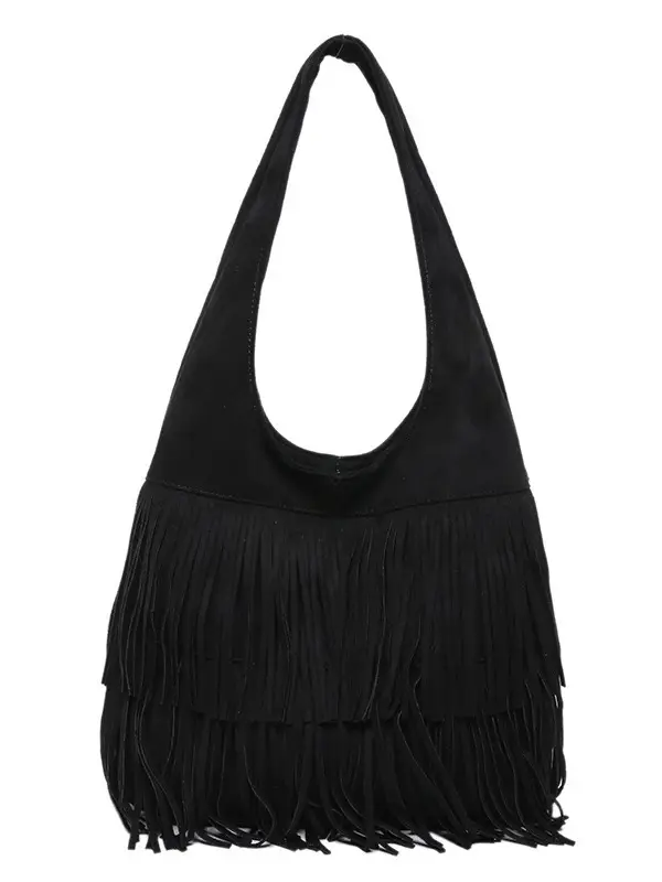 Brown Fringe Shoulder Bag for Women - Image 8