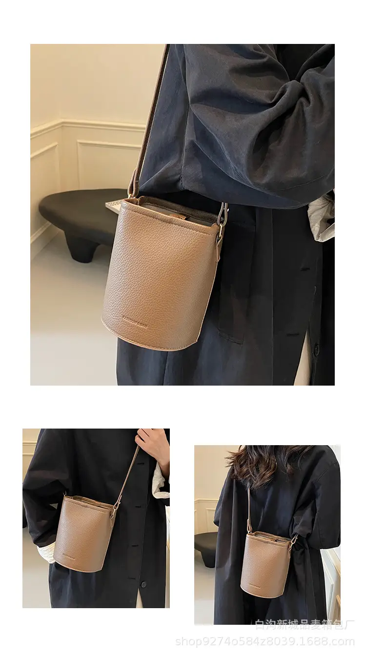 Women's Brown Leather Crossbody Bag 2026 New Trendy Retro — feature 10