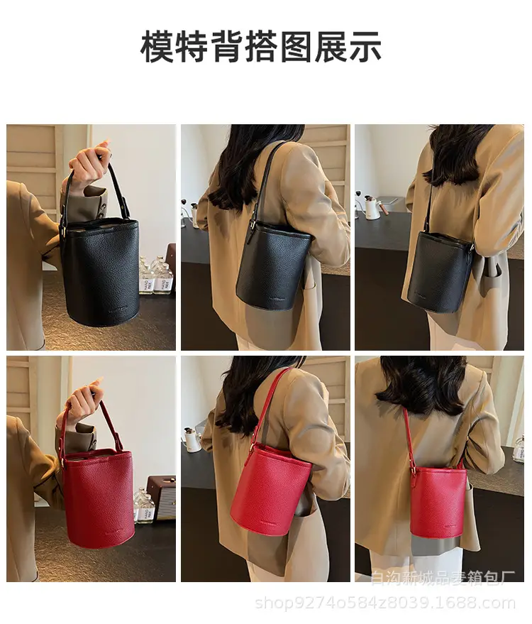 Women's Brown Leather Crossbody Bag 2026 New Trendy Retro — feature 9
