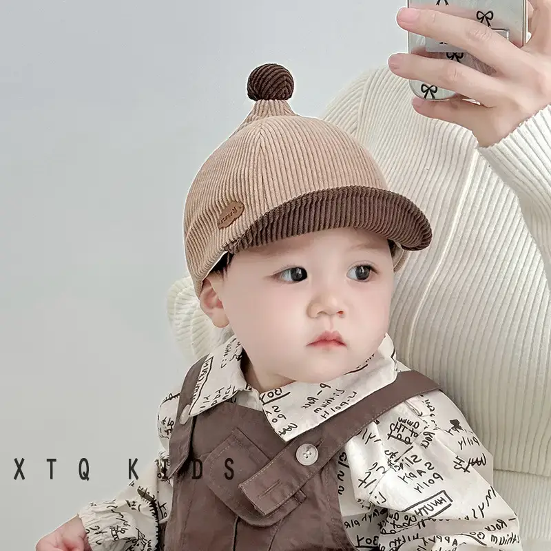 Cute Elf Cap for Boys Girls Baby Baseball Cap Short Brim - Image 5