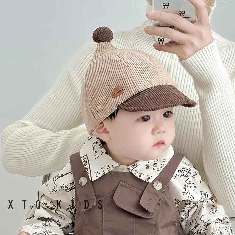 Cute Elf Cap for Boys Girls Baby Baseball Cap Short Brim - Image 7