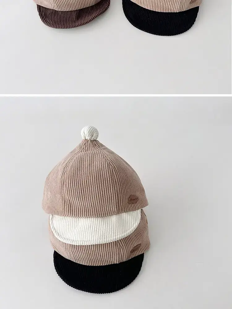 Cute Elf Cap for Boys Girls Baby Baseball Cap Short Brim — feature 3