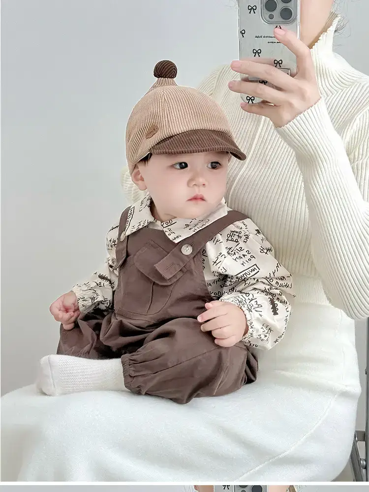 Cute Elf Cap for Boys Girls Baby Baseball Cap Short Brim — feature 8
