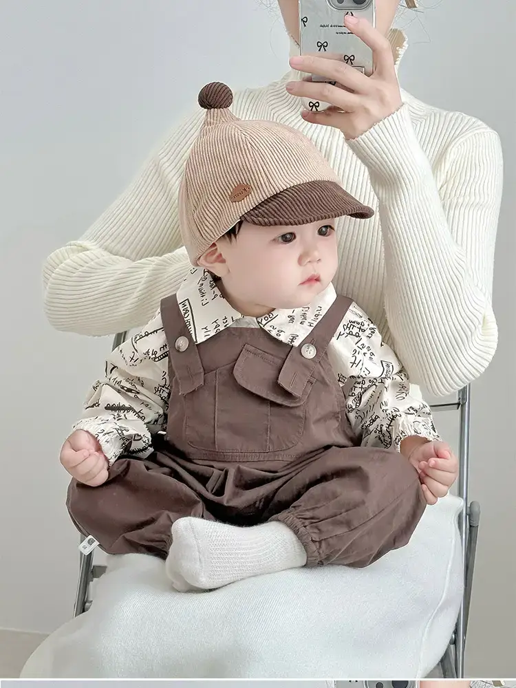 Cute Elf Cap for Boys Girls Baby Baseball Cap Short Brim — feature 9