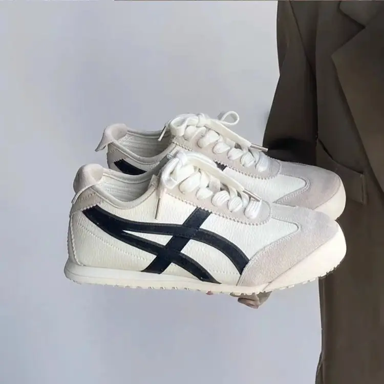 Women's 2024 Retro Training Shoes with Pink Stripes — feature 13