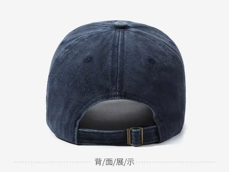 Reliable American Baseball Cap Red Grey Denim Men Women — feature 9