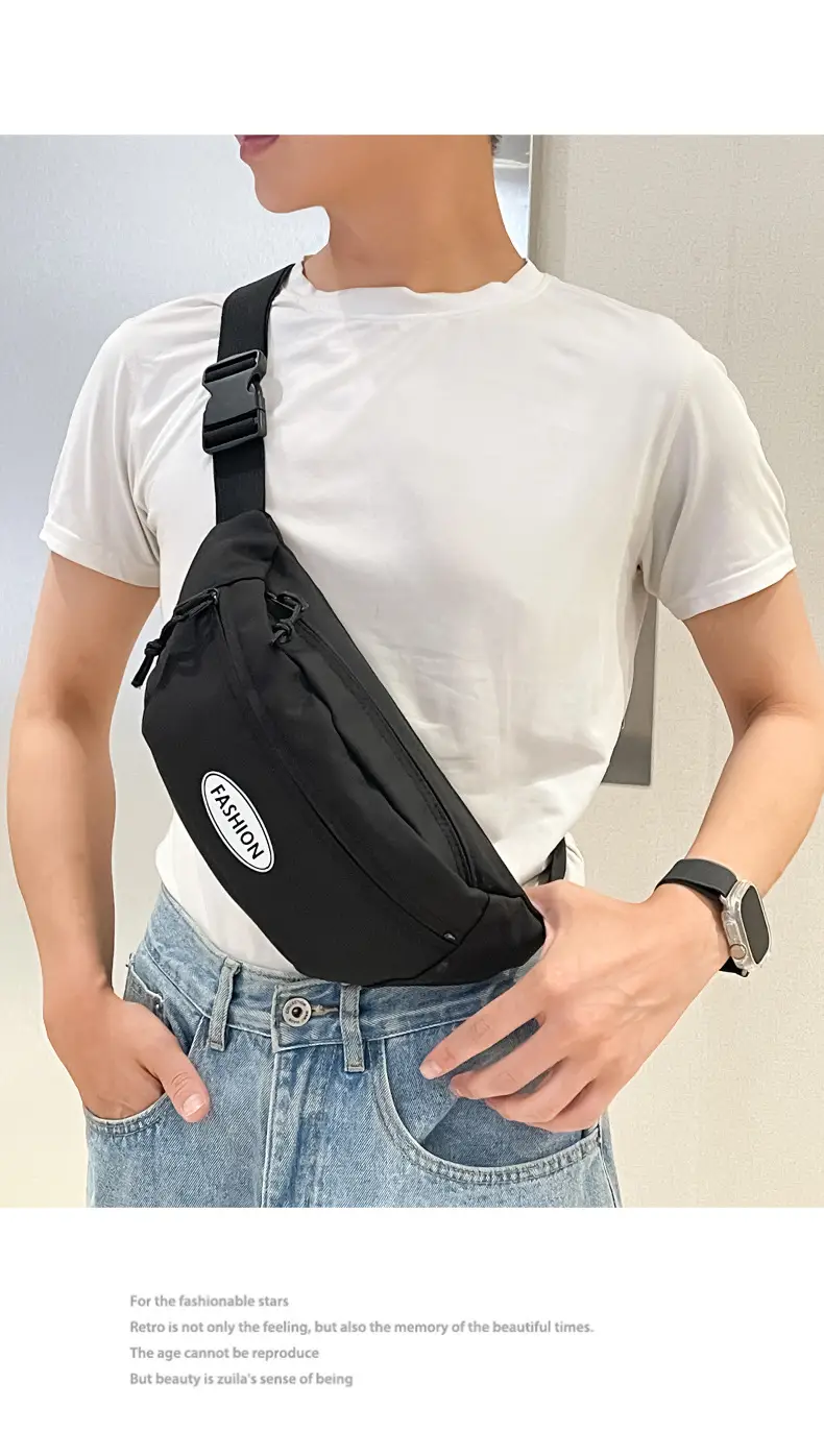 Women's Orange Chest Bag Street Style Portable Backpack — feature 25