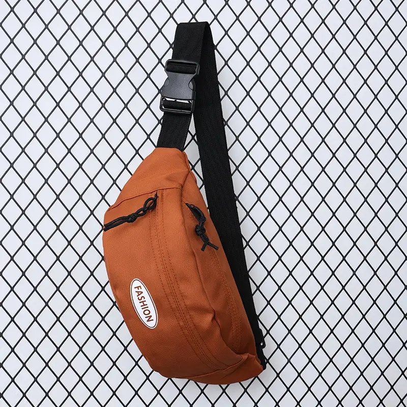Women's Orange Chest Bag Street Style Portable Backpack — feature 32