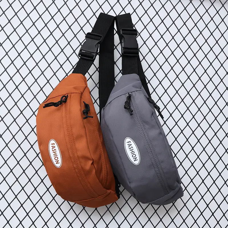 Women's Orange Chest Bag Street Style Portable Backpack — feature 36