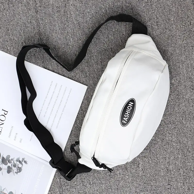 Women's Orange Chest Bag Street Style Portable Backpack - Image 2