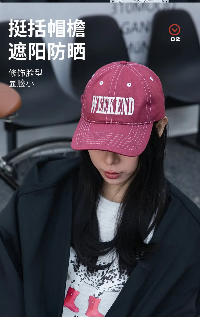 Personalized Joker Cap White Red Lettered — feature 2