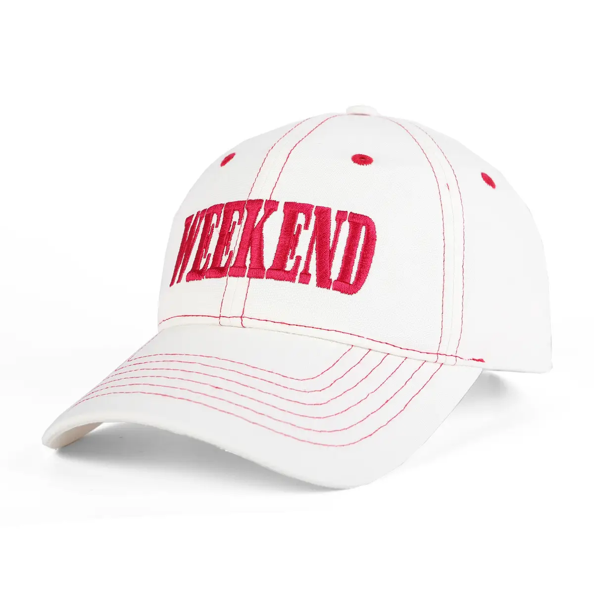 Personalized Joker Cap White Red Lettered - Image 2