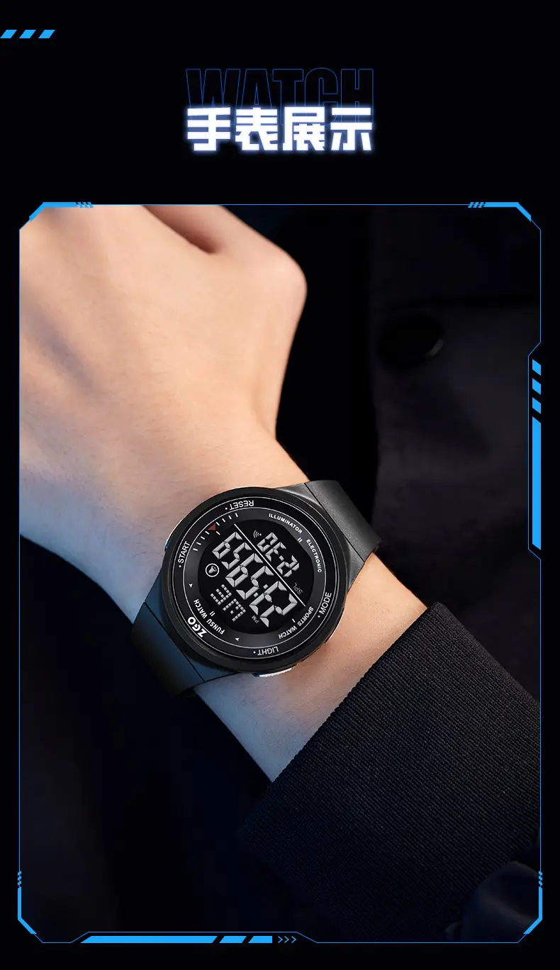 Waterproof LED Student Watch for Girls — feature 13