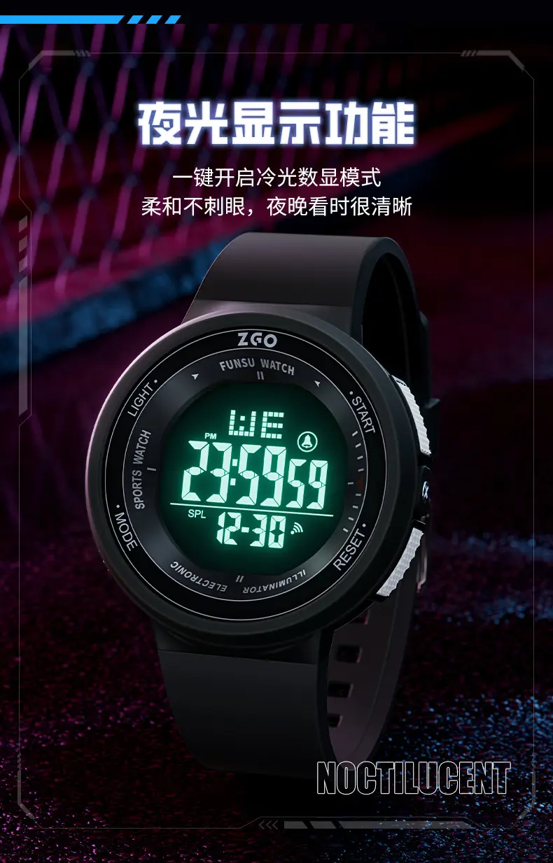 Waterproof LED Student Watch for Girls — feature 8