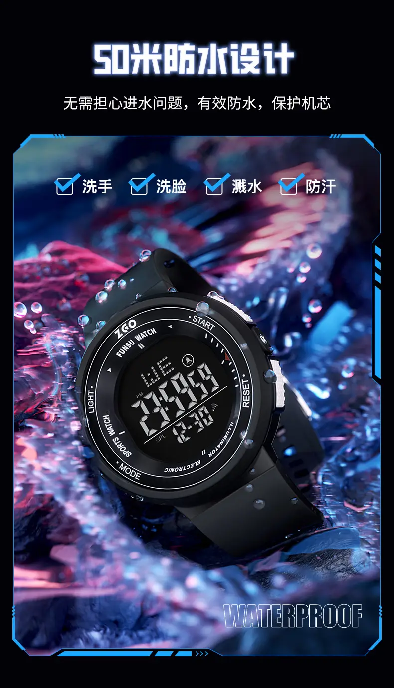 Waterproof LED Student Watch for Girls — feature 9