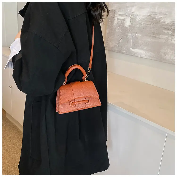 Red Square Shoulder Crossbody Bag for Women — feature 20