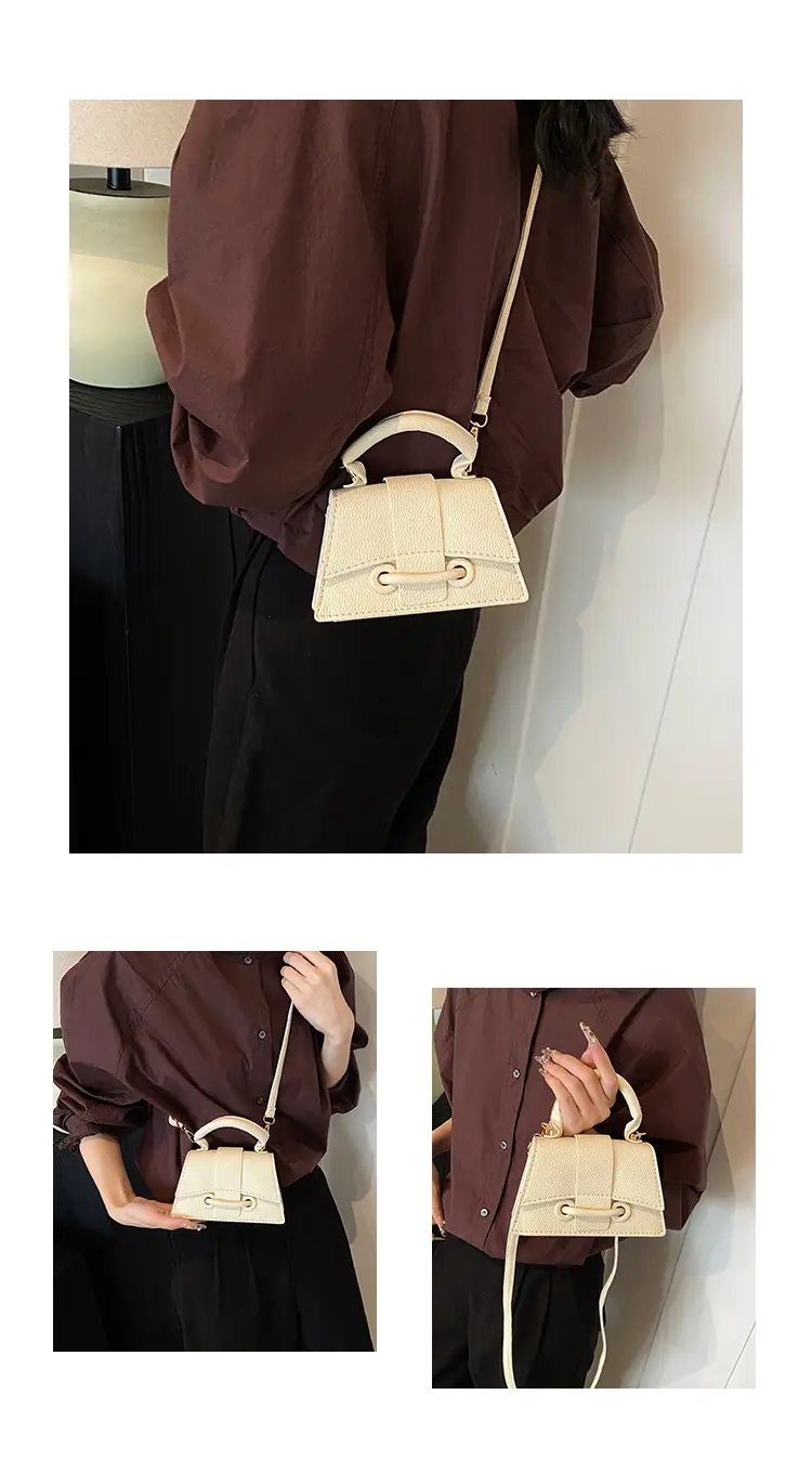 Red Square Shoulder Crossbody Bag for Women — feature 23