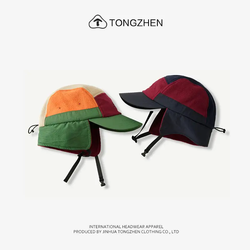 TongZhen Mountain Ski Flying Hat Women Men Warm Plush — feature 3