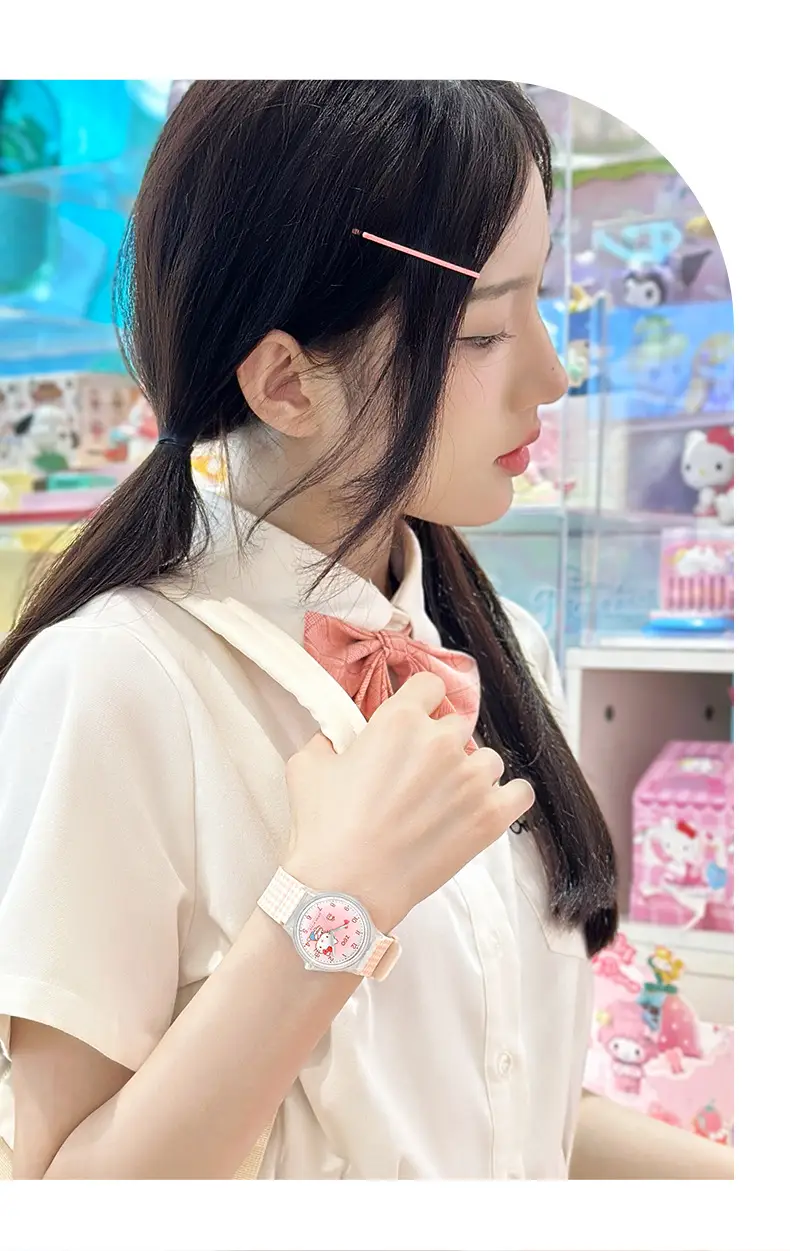 Hello Kitty Waterproof Quartz Watch for Girls Middle School — feature 12