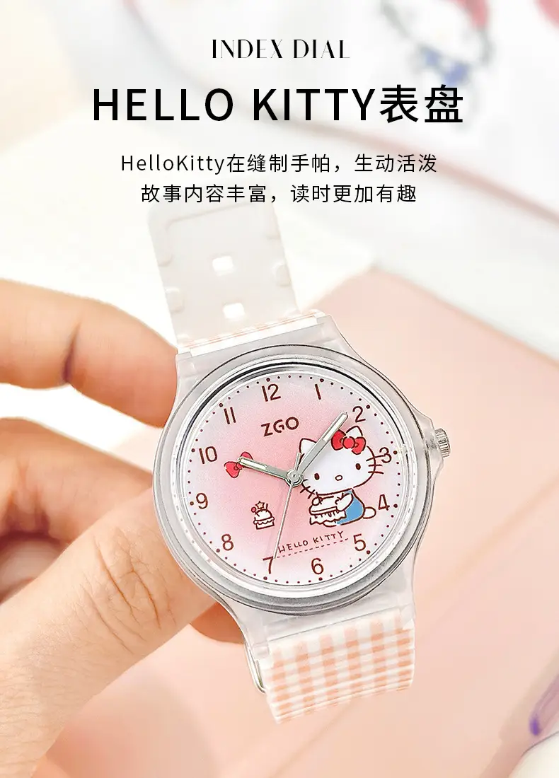 Hello Kitty Waterproof Quartz Watch for Girls Middle School — feature 5