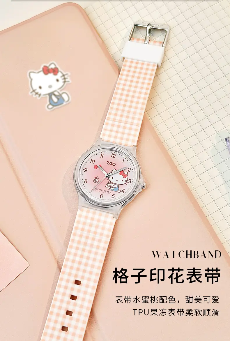 Hello Kitty Waterproof Quartz Watch for Girls Middle School — feature 7