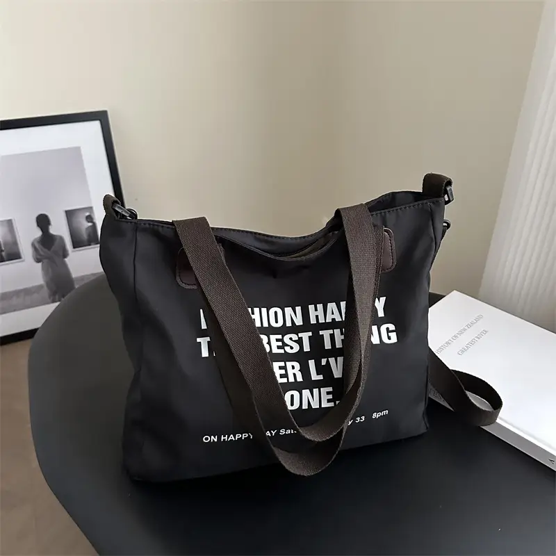 Women's Printed Canvas Tote Bag 2024 New - Image 4
