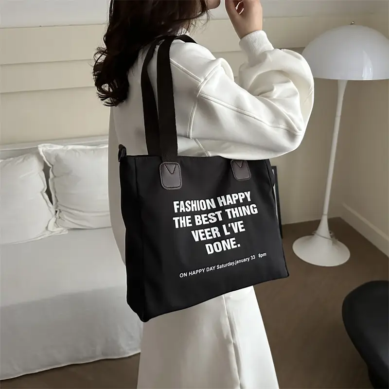 Women's Printed Canvas Tote Bag 2024 New - Image 5