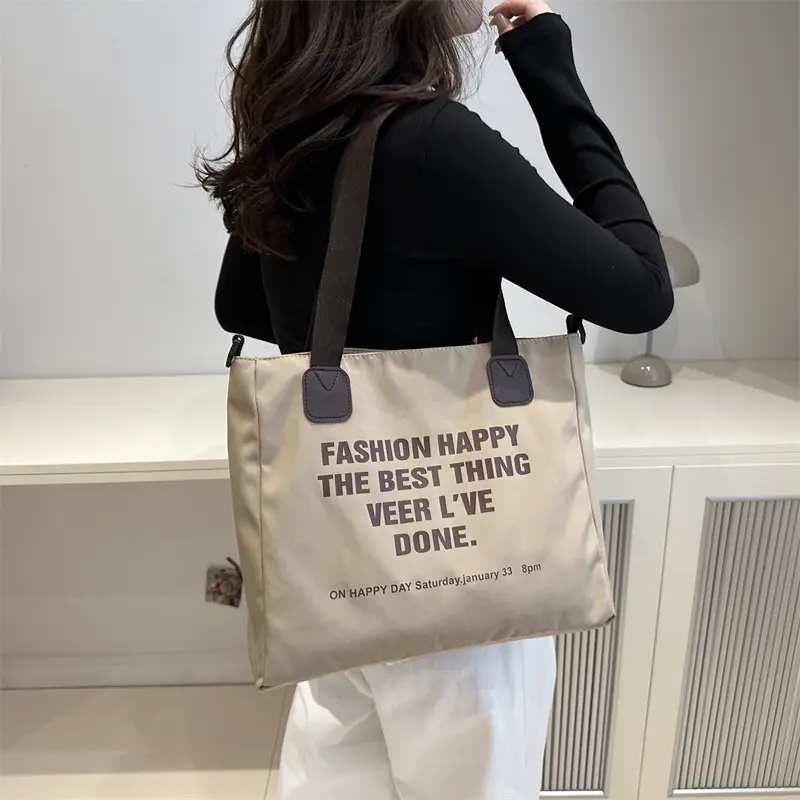 Women's Printed Canvas Tote Bag 2024 New - Image 6