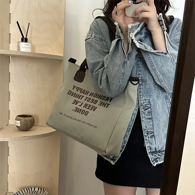 Women's Printed Canvas Tote Bag 2024 New - Image 7
