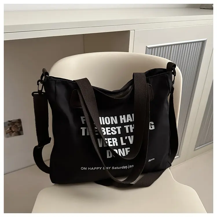 Women's Printed Canvas Tote Bag 2024 New - Image 2