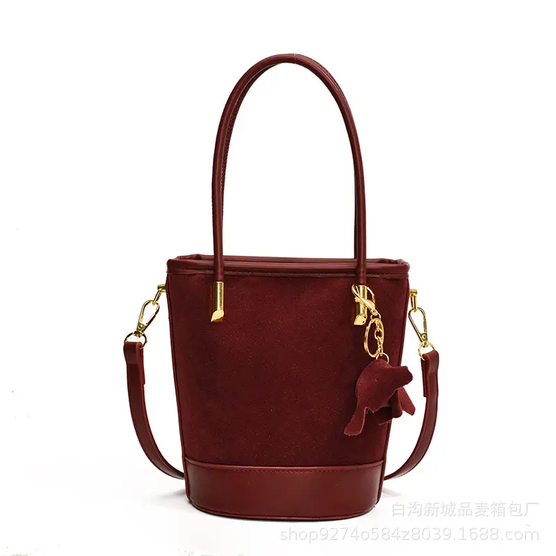 Retro Frosted Crossbody Bag Women Brown 2026 - Image 8