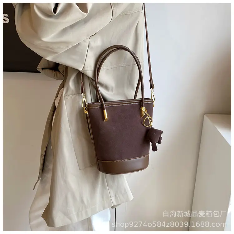 Retro Frosted Crossbody Bag Women Brown 2026 — feature 24