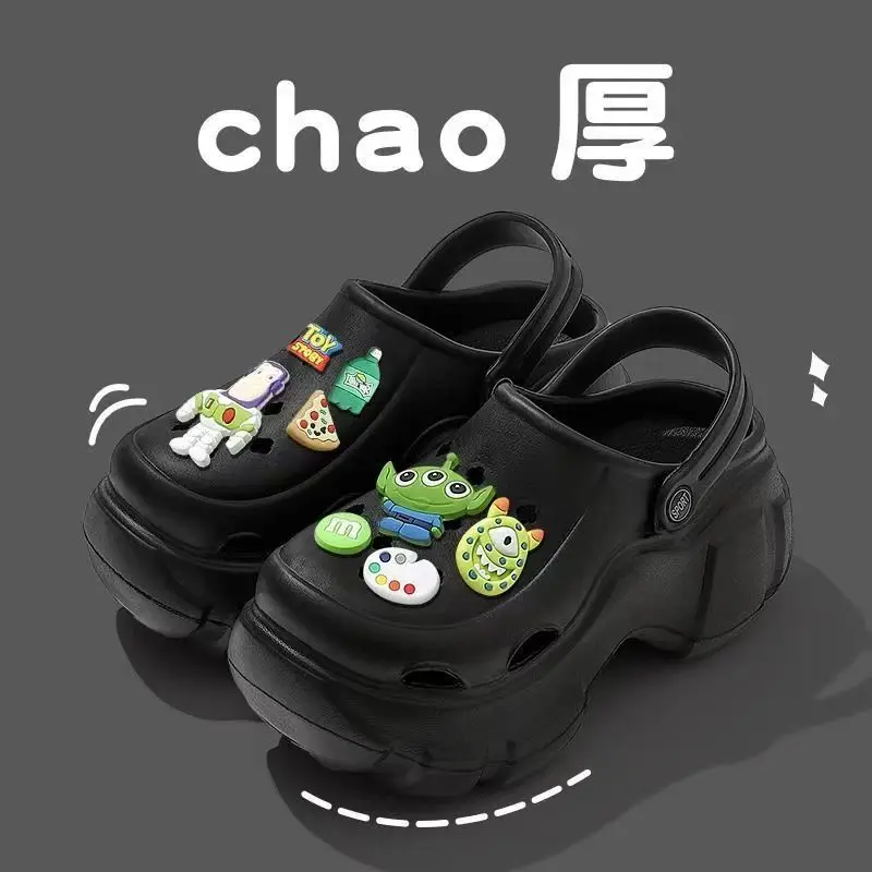 Women's White Cartoon Clogs Summer Sandals Non-Slip Anti-Odor