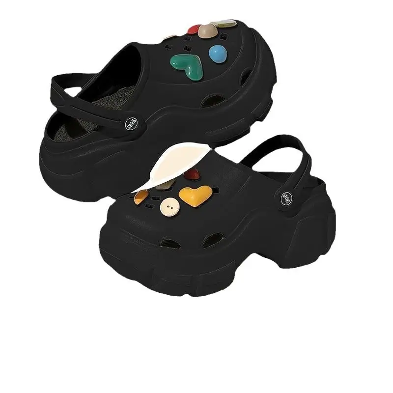 Women's White Cartoon Clogs Summer Sandals Non-Slip Anti-Odor
