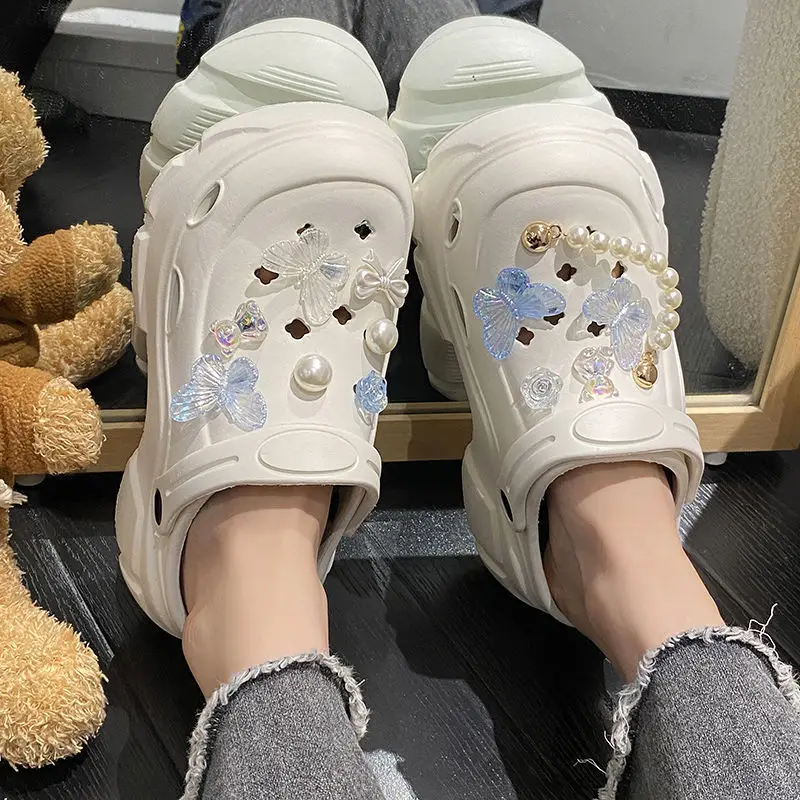 Women's Clogs with Thick Soles for Outdoor Wear, 2026 New Model, Beach Trendy, Ultra-Comfortable, Non-Slip, Closed-Toe Sandals That Don'T Tire Your Feet - Image 5