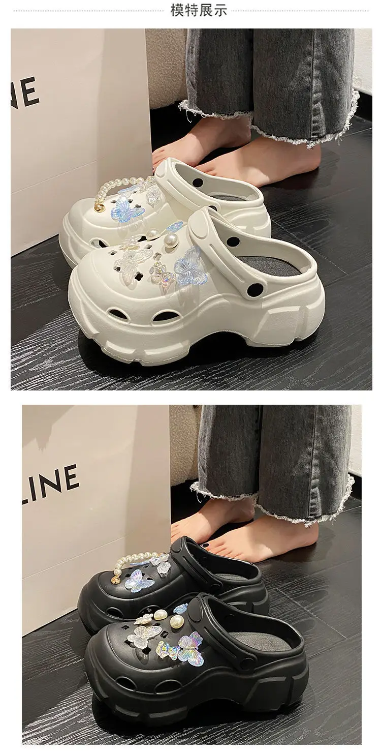 Women's Clogs with Thick Soles for Outdoor Wear, 2026 New Model, Beach Trendy, Ultra-Comfortable, Non-Slip, Closed-Toe Sandals That Don'T Tire Your Feet — feature 9