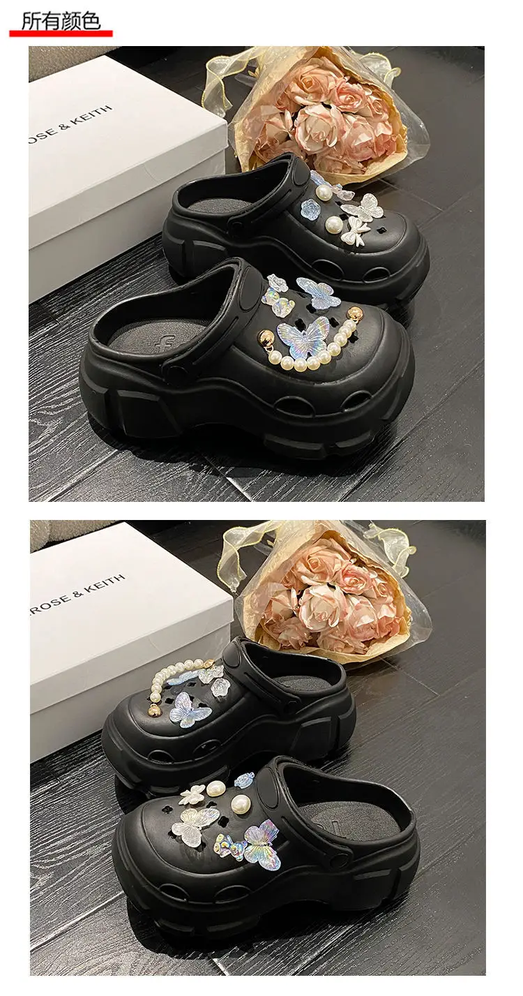 Women's Clogs with Thick Soles for Outdoor Wear, 2026 New Model, Beach Trendy, Ultra-Comfortable, Non-Slip, Closed-Toe Sandals That Don'T Tire Your Feet — feature 18